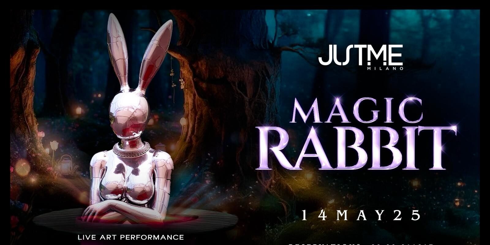 Just Me Milano - Magic Rabbit - Mercoledì 14 Maggio 2025